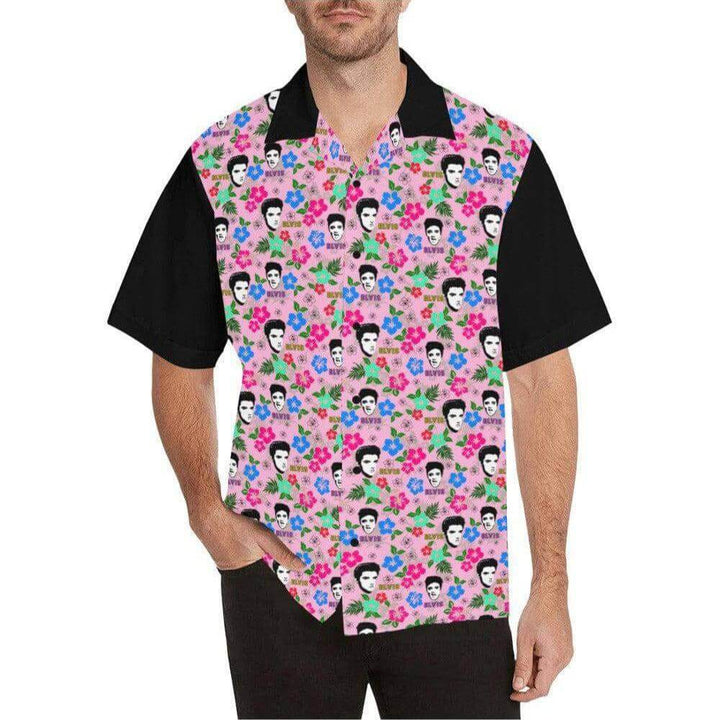 Hawaii Elvis Mens Shirts - Poison Arrow Retro