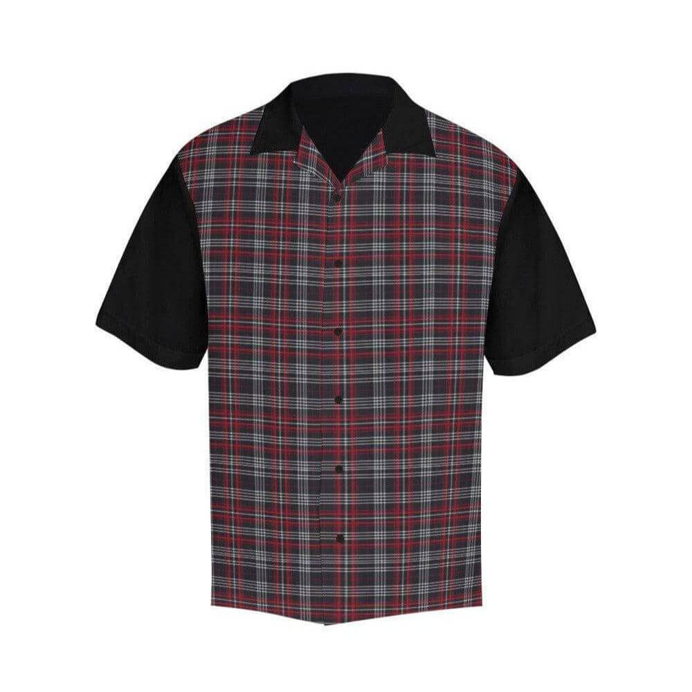 Potsy Plaid Mens Button Up Shirt - Poison Arrow Retro