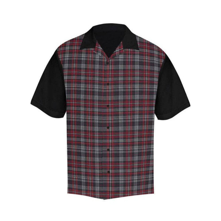 Potsy Plaid Mens Button Up Shirt - Poison Arrow Retro
