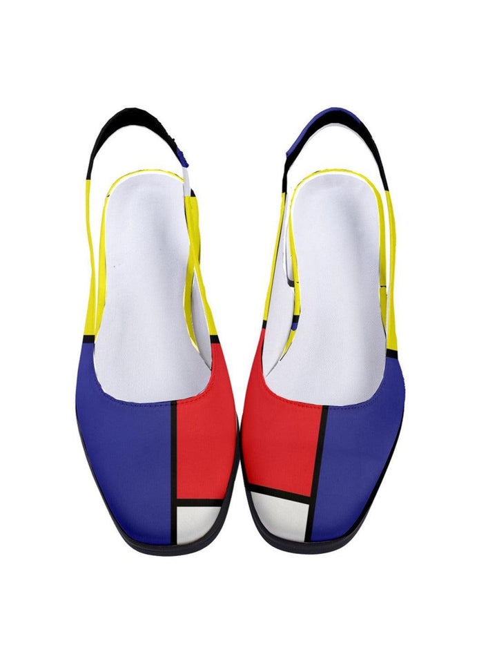Mondrian Women's Classic Slingback Heels