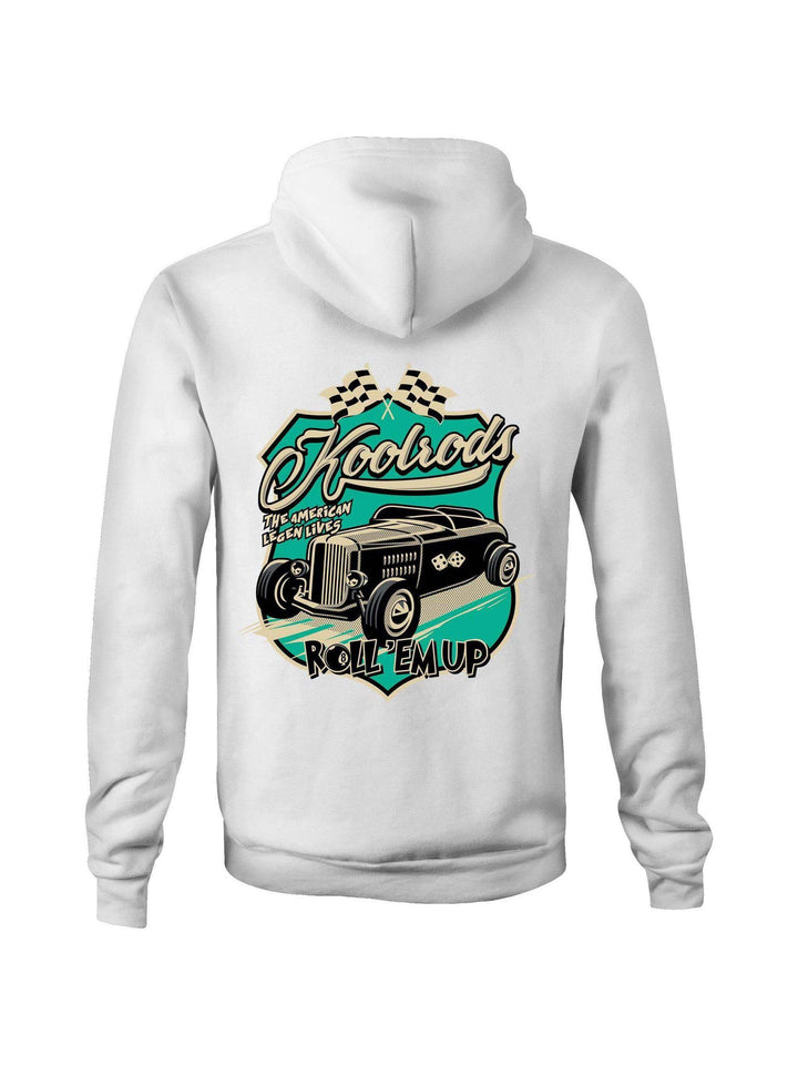 KOOLRODS - UNISEX FLEECY HOODIE - Poison Arrow Retro