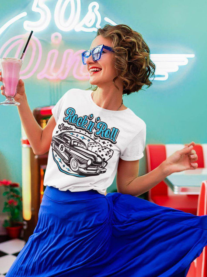 Rock n Roll Classic - Women's Tee - Poison Arrow Retro