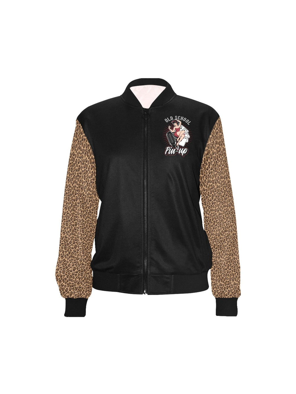 Old School Pinup Womens Bomber Jacket
