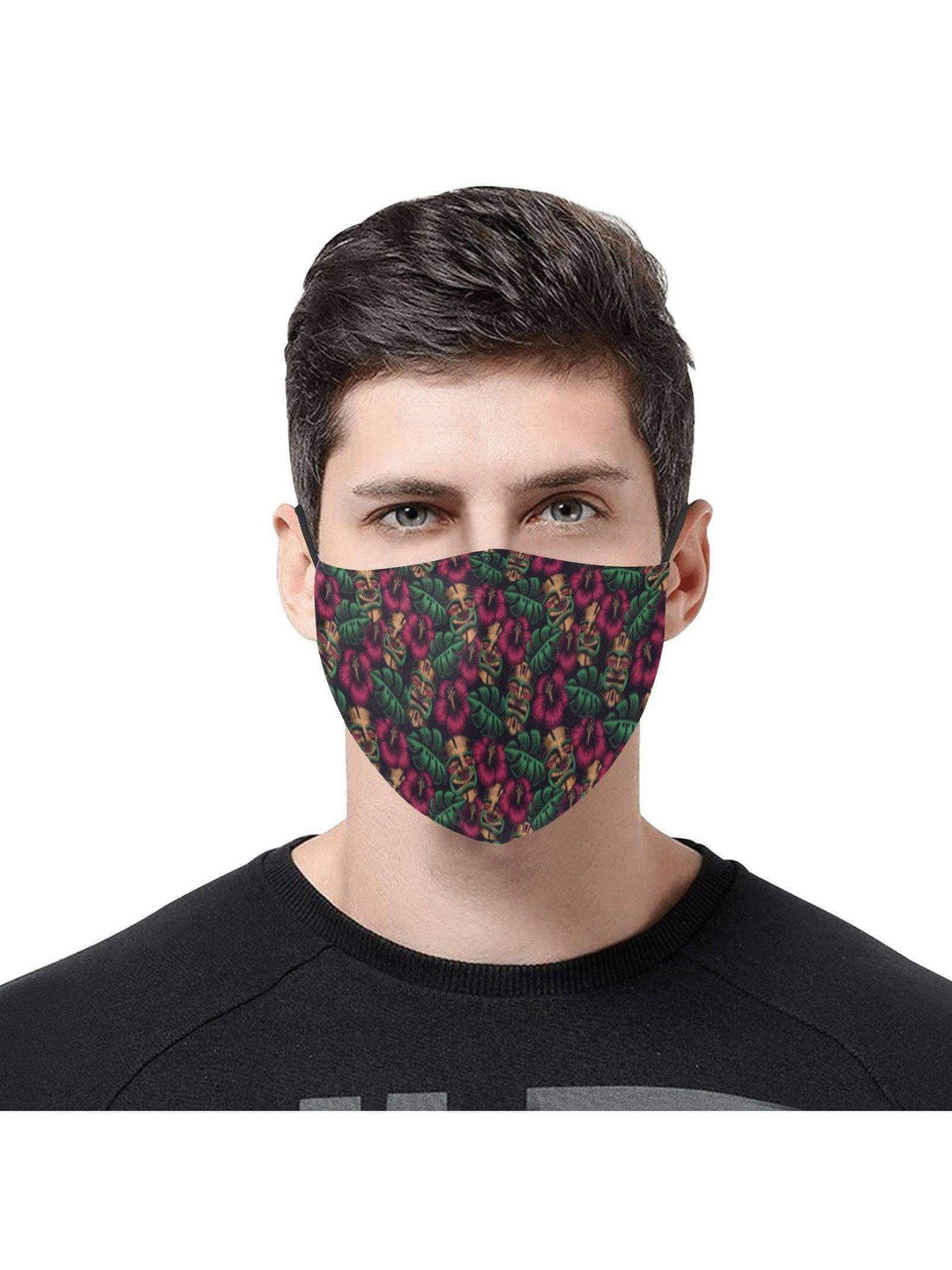 REUSABLE FACE MASKS WITH FILTERS - TIKI - Poison Arrow Retro