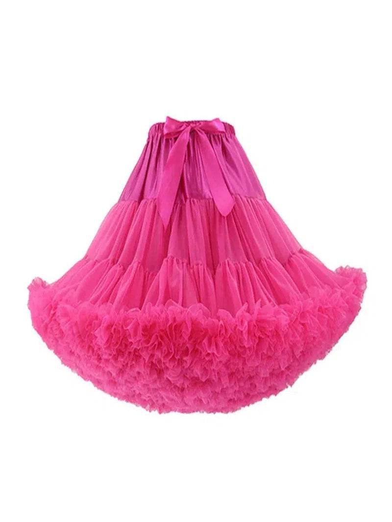 Rose Fluffy Petticoat 55cm - Poison Arrow Retro
