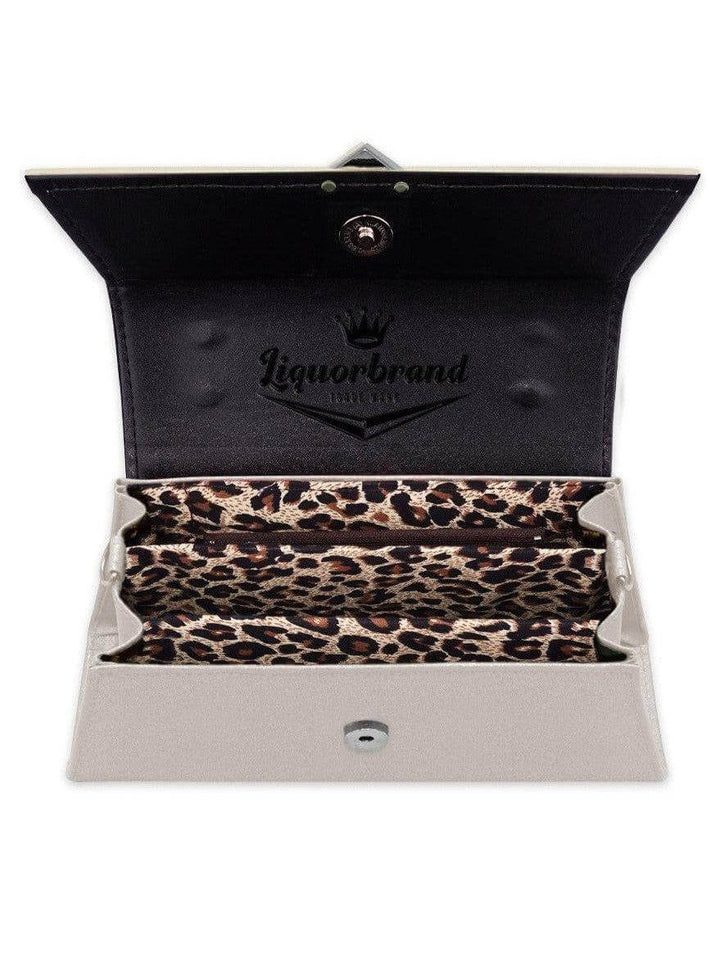 LIQUORBRAND RUMBLER Handbag White - Poison Arrow Retro