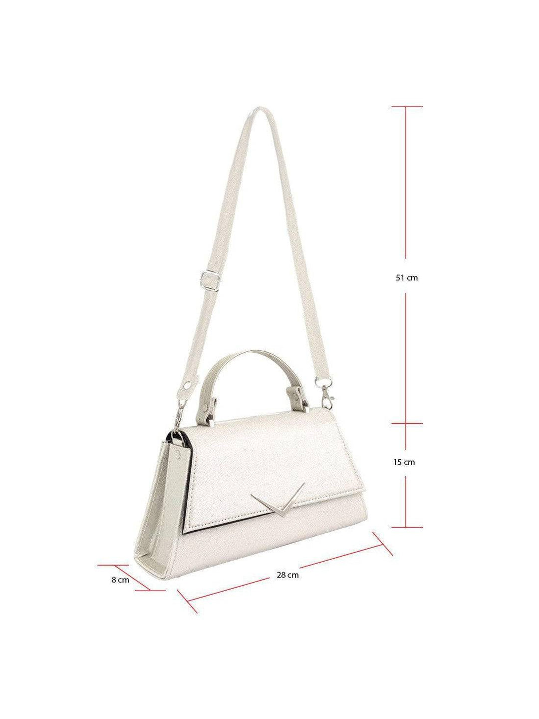 LIQUORBRAND RUMBLER Handbag White - Poison Arrow Retro