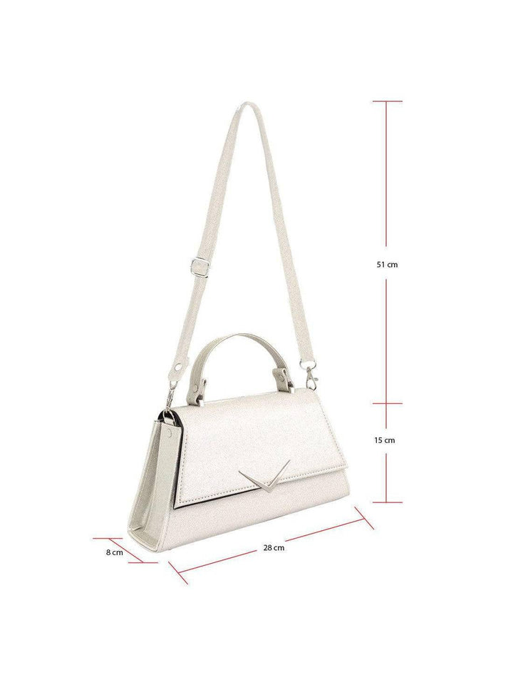 LIQUORBRAND RUMBLER Handbag White - Poison Arrow Retro