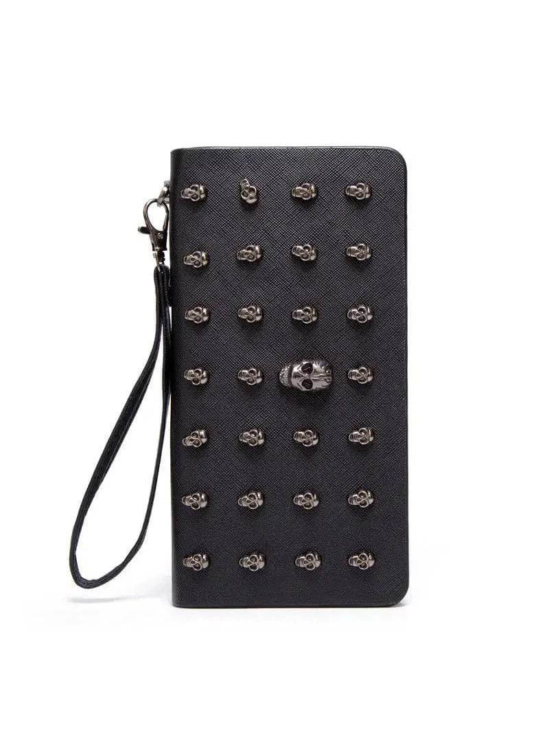 Skull Clutch Wallet - Poison Arrow Retro