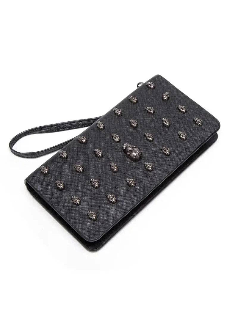 Skull Clutch Wallet - Poison Arrow Retro