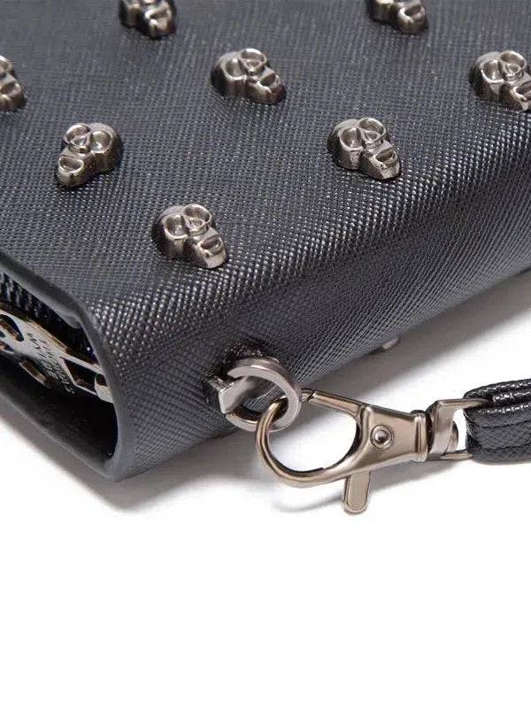 Skull Clutch Wallet - Poison Arrow Retro