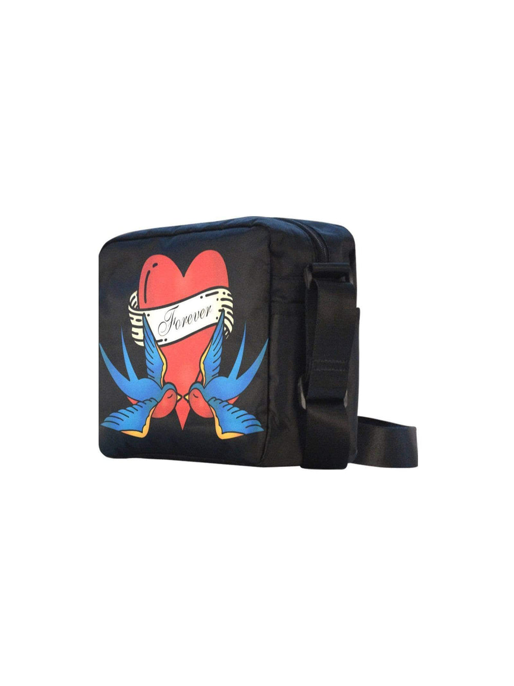 UNISEX Crossbody Nylon Satchel Bag - FOREVER - Poison Arrow Retro