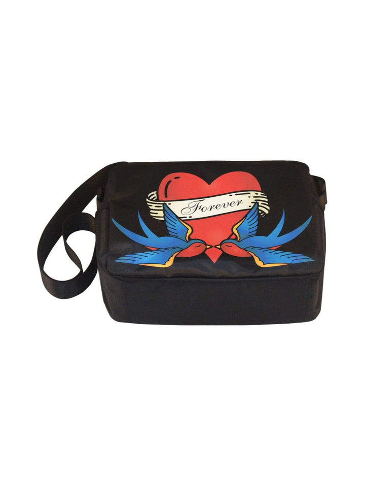 UNISEX Crossbody Nylon Satchel Bag - FOREVER - Poison Arrow Retro