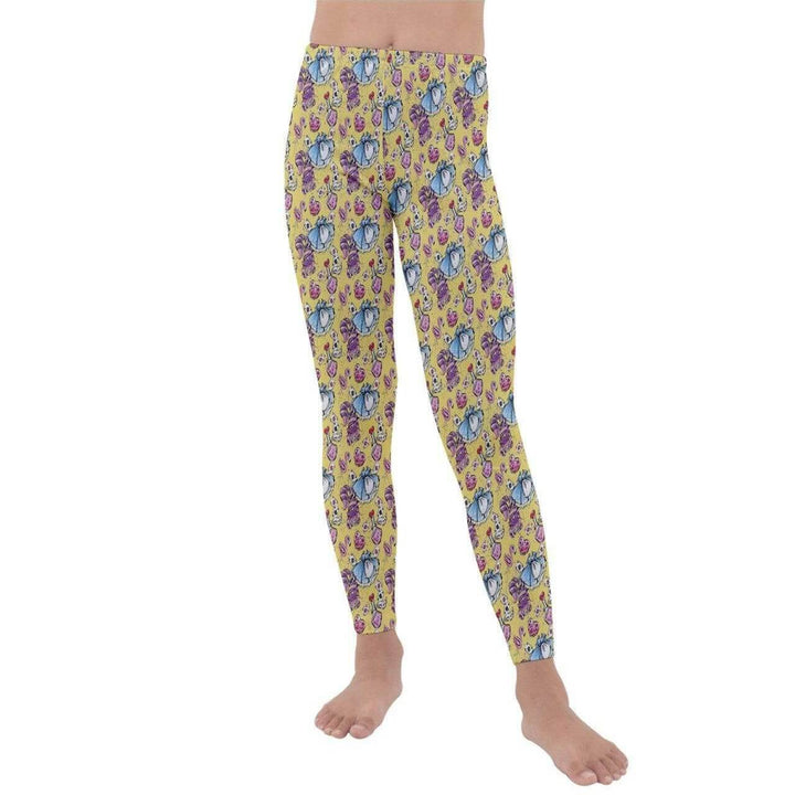 Alice in Wonderland Kids' Velour Leggings - Poison Arrow Retro