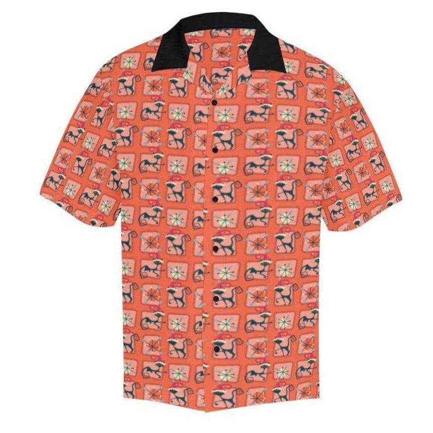 CHRISTMAS CATS Mens Shirts - Poison Arrow Retro