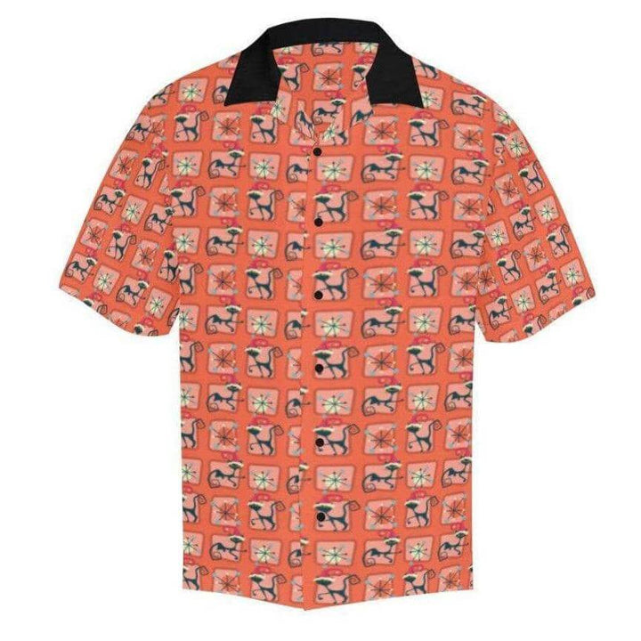 CHRISTMAS CATS Mens Shirts - Poison Arrow Retro