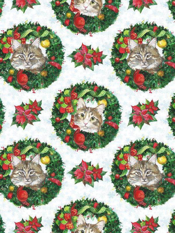 Christmas Cats Midi Skirt - Poison Arrow Retro