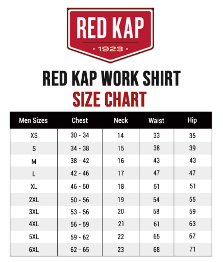 Never More Work Shirt – Hardcore Logo (Red Kap)