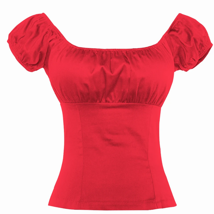 Peasant Style Top [IN STOCK]