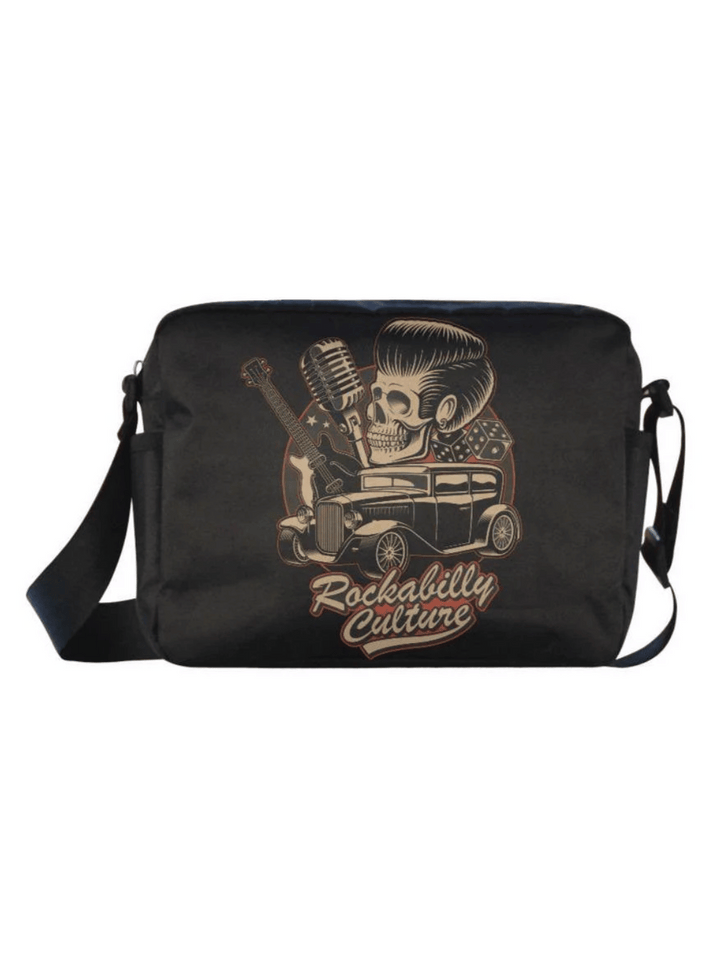 ROCKABILLY CULTURE Classic Cross-body Nylon Bags