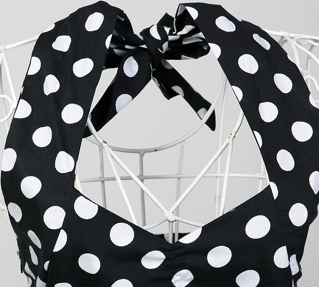Polka Dot Rockabilly Swing Dresses