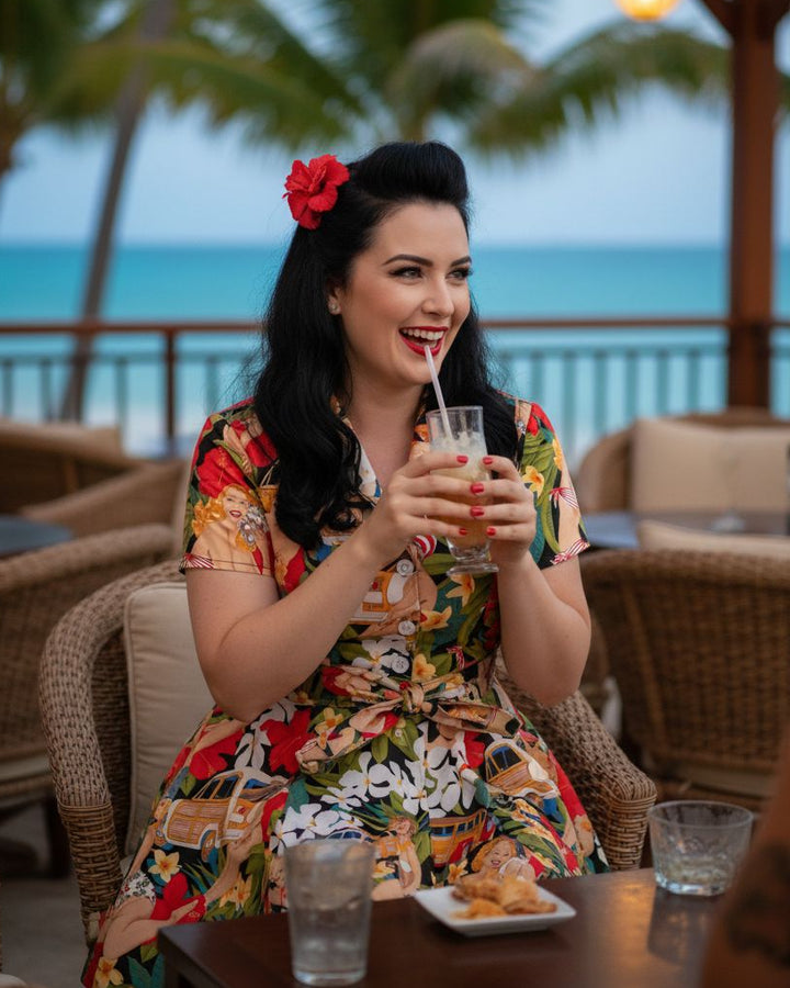 Tropical Pinups Vintage Swing Dress