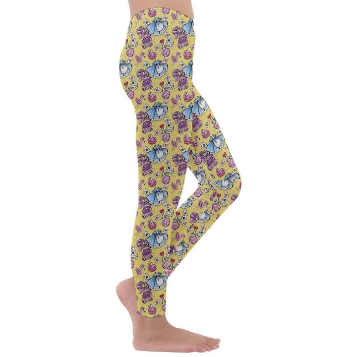 Alice in Wonderland Kids' Velour Leggings