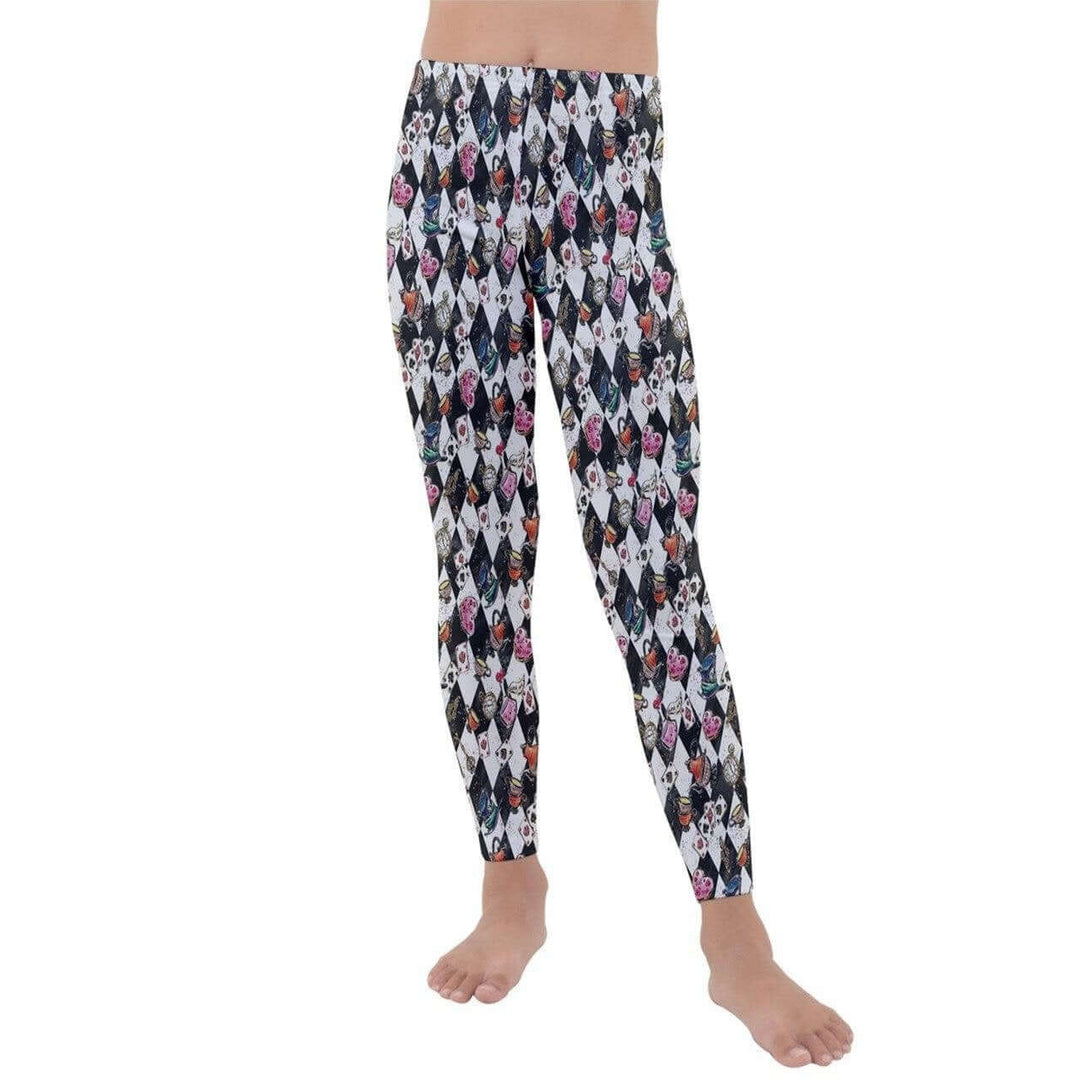 Alice in Wonderland Kids' Velour Leggings