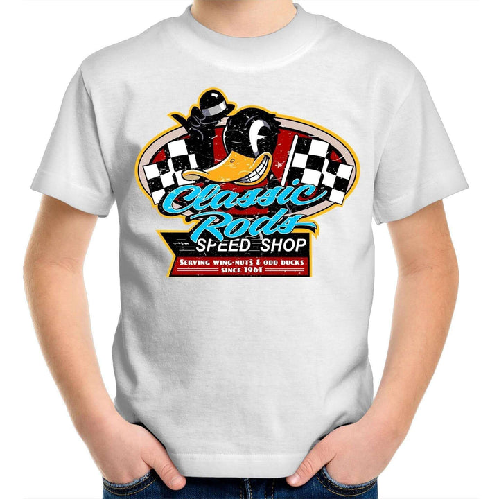 CLASSIC RODS Kids Youth Crew T-Shirt