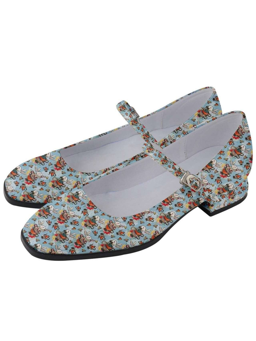 Down the Rabbit Hole Women's Mary Jane Shoes