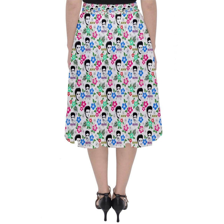 Hawaii Elvis Classic Midi Skirt