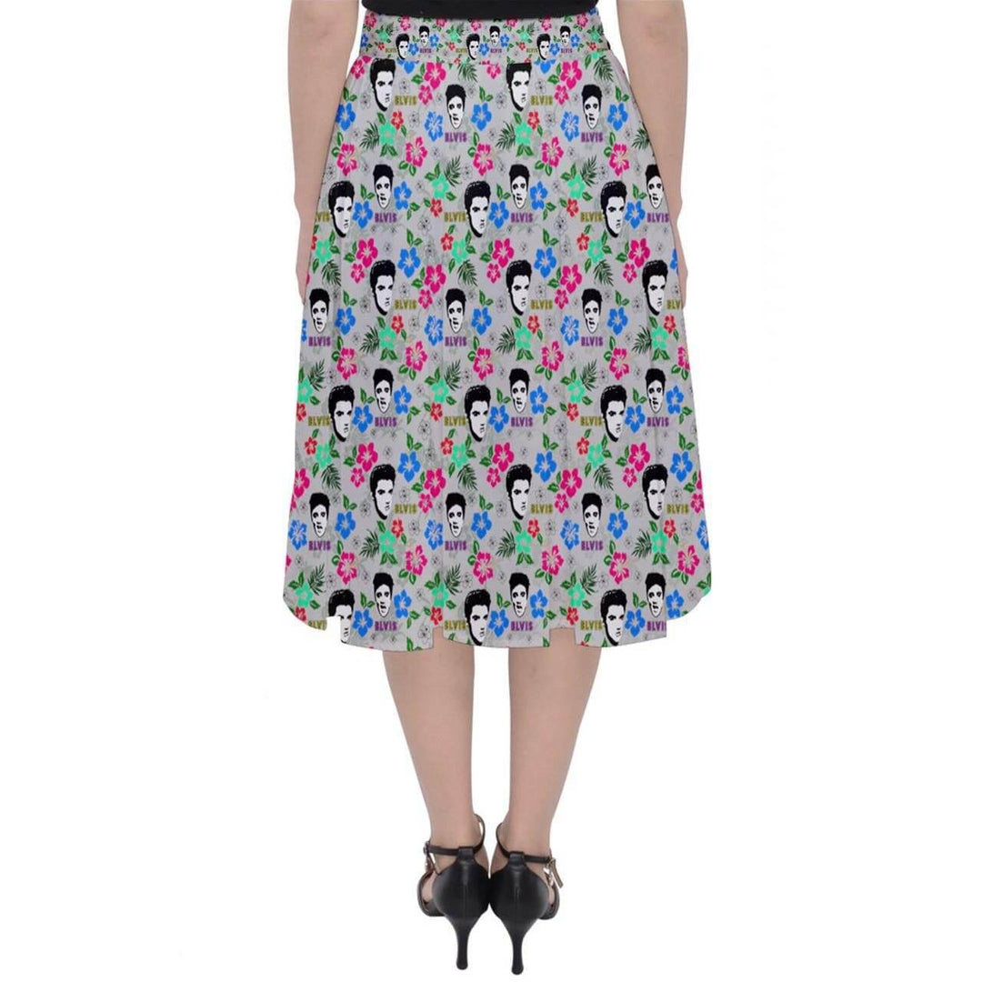 Hawaii Elvis Classic Midi Skirt