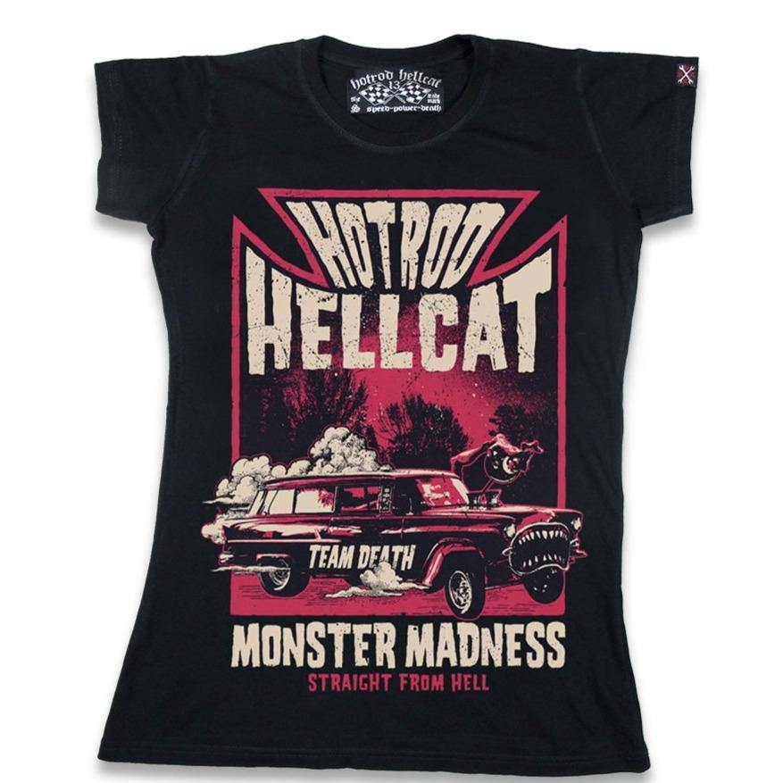 HOTROD HELLCAT Monster Madness Ladies Tshirt