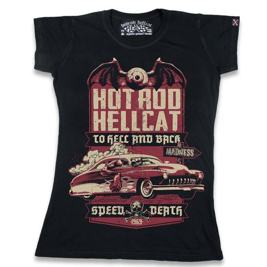 HOTROD HELLCAT Speed Death Ladies Tshirt