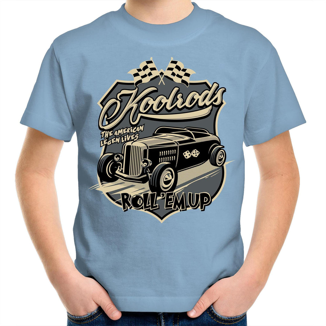 KOOLRODS Kids Youth Crew T-Shirt